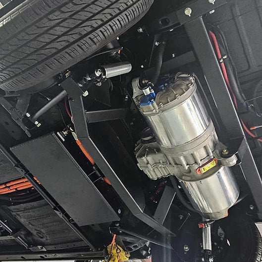 Rear-mount Tesla LDU conversion kit for RWD Solid-axle vehicles