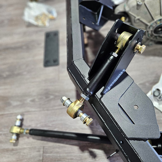 Rear-mount Tesla LDU conversion kit for GM B-Body chassis cars