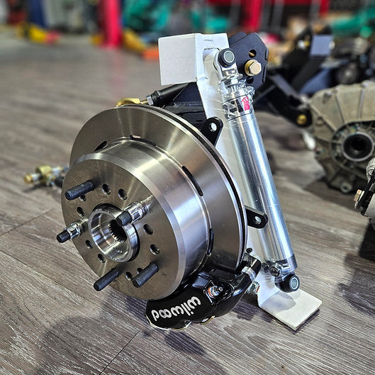 Rear-mount Tesla LDU conversion kit for GM B-Body chassis cars