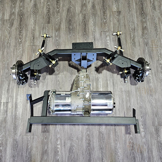 Rear-mount Tesla LDU conversion kit for GM B-Body chassis cars