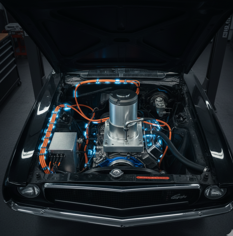 High-voltage wiring precision