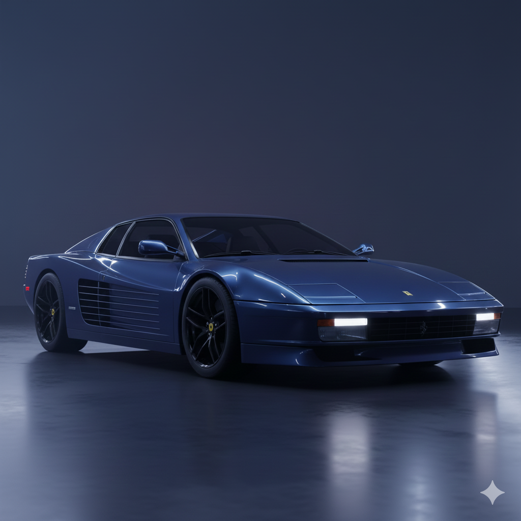 1990 Ferrari Testarossa electric conversion