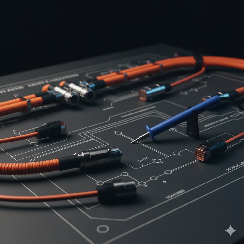 HVIL continuity routing & safety labeling