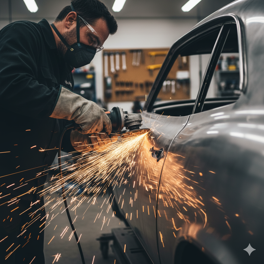 Rust remediation and precision panel restoration