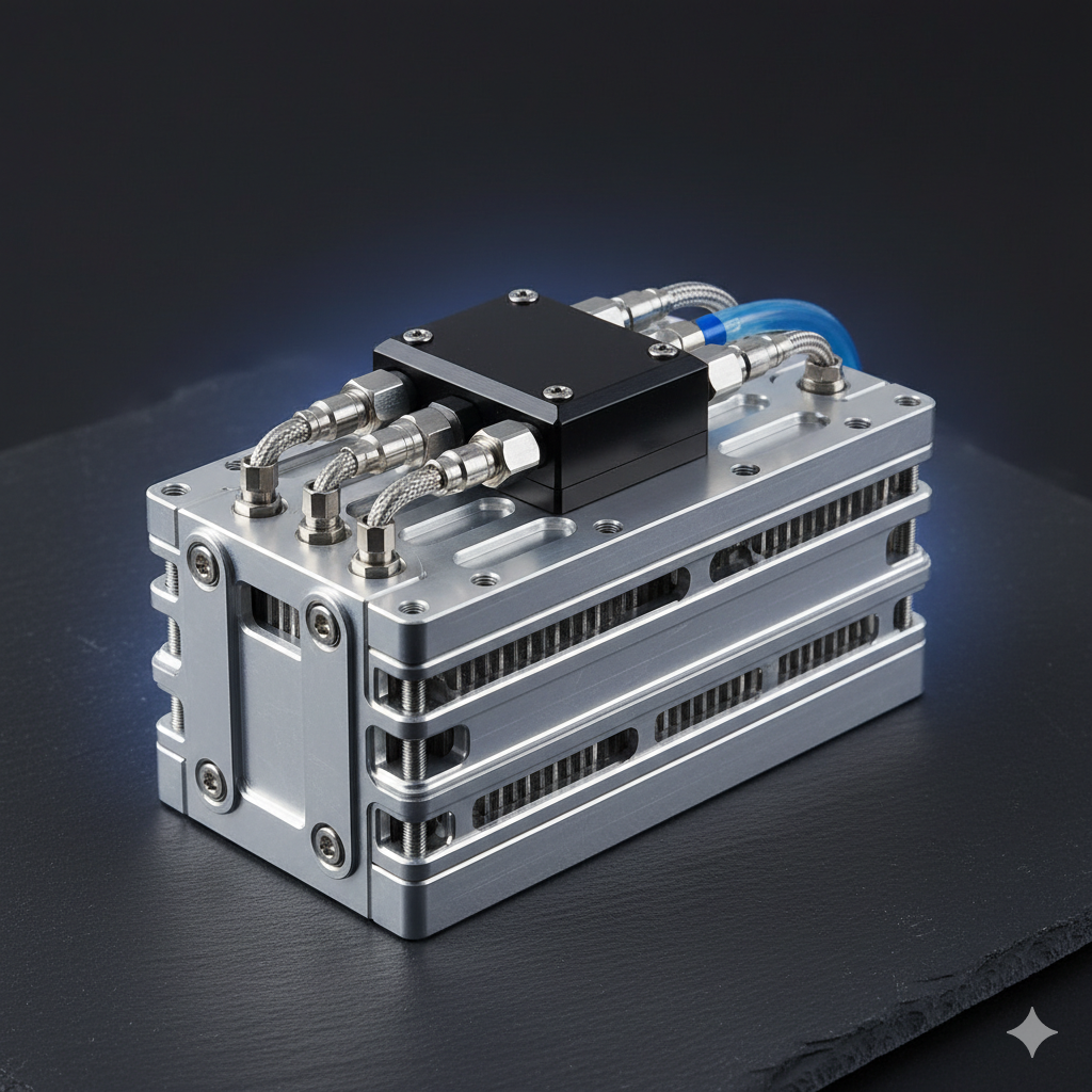 Liquid cooling plates, manifolds & hose routing